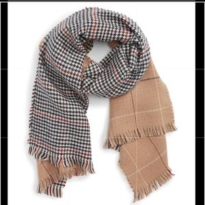 BP Reversible Plaid Blanket Scarf